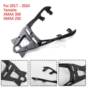 Fits YAMAHA XMAX 125 300 400 2017 - 2024 REAR LUGGAGE TOP BOX RACK CARRIER - Picture 1 of 10