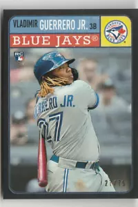 Vladimir Guerrero Jr 2019 Topps Brooklyn Collection Rc 27/75 Jersey #27 1/1 - Picture 1 of 2