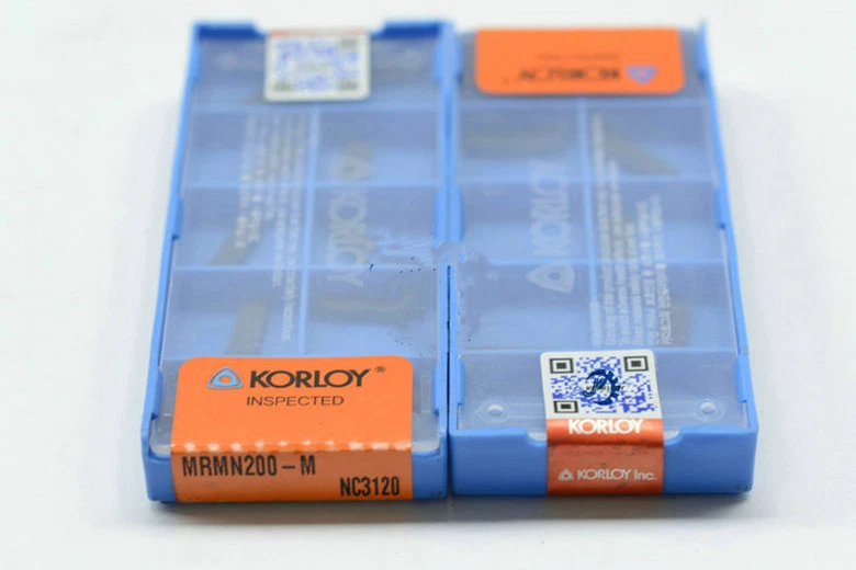 10 Piezas Nueva Hoja CNC KORLOY MRMN200-M NC3120 Foto 1 de 1