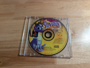 Spyro the Dragon (Sony PlayStation 1, PS1, 1998) - Solo disco - Etiqueta negra - Imagen 1 de 4