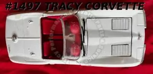 1963 Chevrolet Corvette Convertible White Revell Die-Cast 1/24 Used - Picture 1 of 5