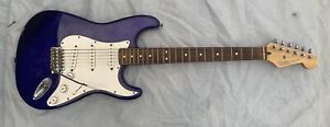 Fender MIM Stratocaster Electric Guitar 1998 Blue Color