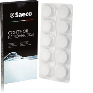 10 Pack Saeco Cleaning Tablets CA6704/99 Coffee degreaser oil remover 21001883 - Picture 1 of 1