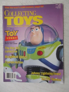 COLLECTING TOYS MAGAZINE APRIL 1996 DISNEY TOY STORY JOHN LASSETER RON HILL - Picture 1 of 2