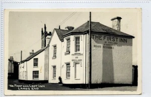 (Gc5835) RPPC, The First and Last Inn, Lands End, Cornwall c1954 - Picture 1 of 2
