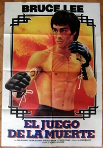 BRUCE LEE Game Of Death ARGENTINA 1SH Movie POSTER 1979 Different ART - Picture 1 of 4
