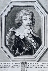 Burin, Henry duc de Montmorency, Pieter de Jode II, XVIIe - Bild 1 von 2