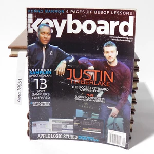 JUSTIN TIMBERLAKE Keyboard Magazine January 2008 Kenny Barron BeBop Lessons - Picture 1 of 1