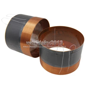 2pcs 99.8mm High Fiber Speaker Bass Voice Coil Subwoofer Sound Drive Repair Part - Picture 1 of 6