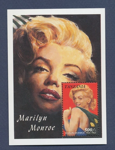 TANZANIA - Scott 813 - MNH S/S - Marilyn Monroe Cover