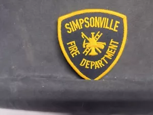 Parche del Departamento de Bomberos de Simpsonville - Imagen 1 de 1