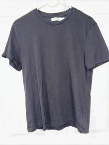 Camiseta de manga corta para hombre Calvin Klein talla pequeña negra - Imagen 1 de 3