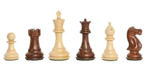 The Classic Chess Set - Pieces Only - 3.75" King - Golden Rosewood - Picture 1 of 2