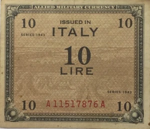 Moneda militar Italia 10 liras serie 1943 - Imagen 1 de 4