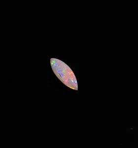 Pietra preziosa opale di fuoco australiano 3,05 CT, cabochon marchesa di qualità AAA+. - Foto 1 di 10