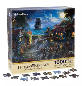 Older Ceaco puzzle; Disney's The Curse of the Black Pearl, T. Kinkade; 1000 pcs - Picture 1 of 1