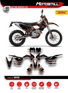 KIT DE CALCOMANÍAS APTO PARA KTM EXC XC 2014 2015 2015/KTM SX 2013 2014 2015 - Imagen 1 de 4