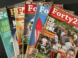 Revistas Rugby League - FORTY 20 - Elige de la lista - Imagen 1 de 7