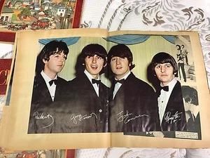 7 Vintage Beatles Scrapbooks 1960's - Picture 1 of 12
