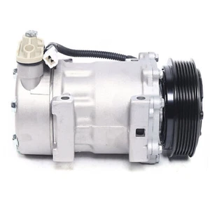 Fits 97-01 Jeep Cherokee 97-98 Wrangler 2.5L 4.0L A/C Compressor and Clutch New - Foto 1 di 10