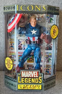 Marvel Legends Icons Captain America 12 Inch - Bild 1 von 4