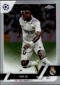 2022-23 Topps Chrome UEFA Club Competitions -  #20 Vinicius Junior - Picture 1 of 2