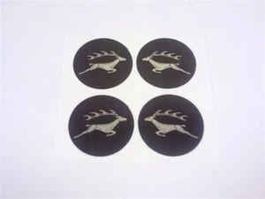 JUEGO DE 4 LOGOTIPOS CENTRALES DE RUEDA DE ALEACIÓN TRIUMPH STAG AUTOADHESIVOS (JPS380) - Imagen 1 de 1