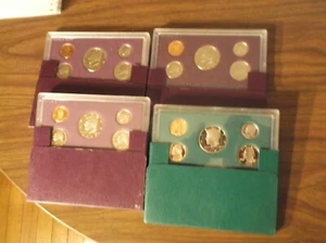 Lot of FOUR Proof Sets, 1991 1992 1993 1994 from U.S. Mint Orig. Gov. Verpackung - Bild 1 von 8