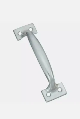 National 6-1/2 In. Zinc Plated Utility Door Pull N116715 New - Image 1 of 3