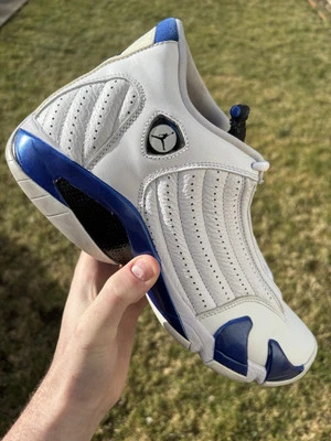 Talla 12 - Jordan 14 Retro Hyper Royal 2020 487471-104 Foto 1 de 4