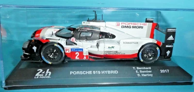 Porsche 919 Hybrid  2017 #2 Le Mans 24 heures model by IXO  New  1:43 scale - Image 1 of 4