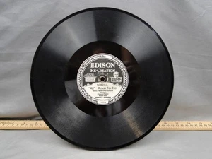 Edison Diamond Disc Record 50929 Ma Fox Trot Blue Danube Blues and Ka-lu-a 78 - Picture 1 of 5