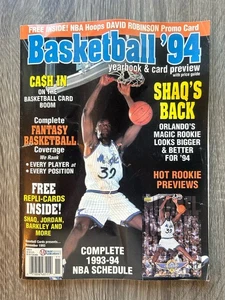 November 1993 Basketball '94 Yearbook & Card Preview MICHAEL JORDAN UNCUT SHEET - Bild 1 von 14