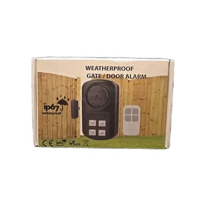 Weatherproof Gate Door Alarm - ip67 - Free Shipping - New Open Box - Picture 1 of 4
