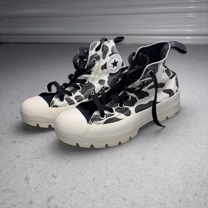 Zapatos de senderismo Converse Run Star para mujer talla 6 caña alta camuflados 572582C únicos - Imagen 1 de 8