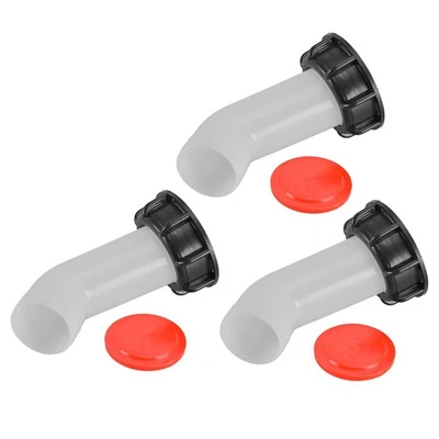 3x Wassertank Container Adapter Auslassdüse Auslauftülle Zubehör passt für IBC - Bild 1 von 4