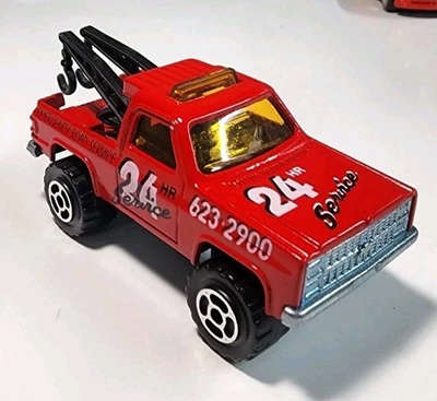 Grúa de servicio Majorette #228/291 Depanneuse 24 horas 1/62 diecast Chevy grúa Foto 1 de 4