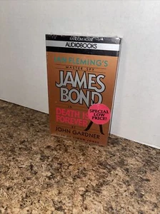 James Bond Death is Forever Audio Cassette – Audiobook, July 14, 1992 Brand New - Imagen 1 de 4