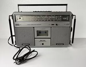 Radio stereo portatile Grunding RR640 Bombox anni 80 tuner portable cassette - Bild 1 von 8