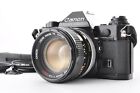 Canon AE-1 Program Black / Canon Lens FD 50mm f/1.4 Exc+5 from Japan X1091