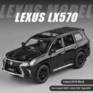 1/32 LEXUS LX570 SUV Alloy Off Road Diecast Metal Model Fine Model - Picture 1 of 22