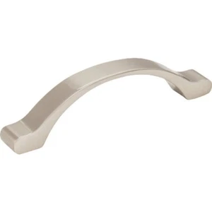 (15)-Elements Seaver 4-7/8 In. Long Satin Nickel Arched Cabinet Pull 511-96SN - Picture 1 of 1