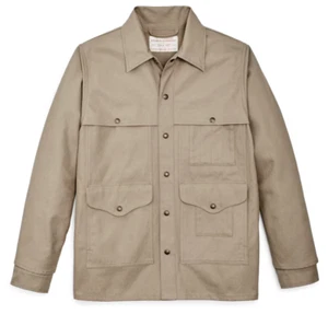 Filson Dry Tin Cruiser 20277929 Gray Khaki Light Tan Beige Tin Cloth Tough CC - Picture 1 of 17