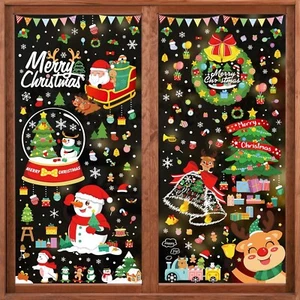 Window clings for Glass Windows,Window Decals,Christmas Stickers - Picture 1 of 11
