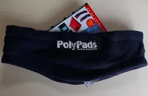 PolyPads Warm Riders Fleece Headband / Ear Warmers Navy Medium - Clearance BNWT - Picture 1 of 1