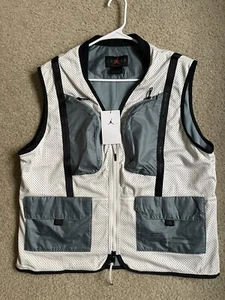 Nike Air Jordan 23 Engineered Utility Vest Phantom/ Aviator Grey RARE Med. NEW - Picture 1 of 9