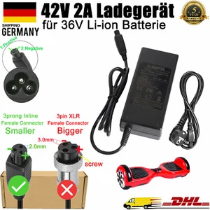 42V 2A Balancing Scooter Hoverboard Ladegerät für 36V Li-ion Batterie - Bild 1 von 12