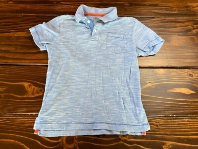 Camisa polo Old Navy, talla pequeña para niño, azul, manga corta Foto 1 de 4