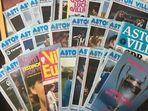 Aston Villa HOME & AWAY Programme 1981/82 1981 1982 Liga & Cup inkl. Europa - Bild 1 von 81