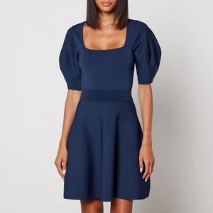 Mini Vestido Ted Baker Hayliy Jersey Acanalado, Azul, 12 - Imagen 1 de 4